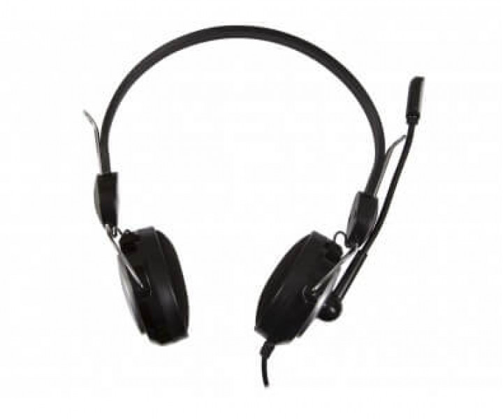 Наушники Gemix HP-260MV Black/Silver, 2 x Mini jack (3.5 мм), накладные, регулятор громкости, кабель